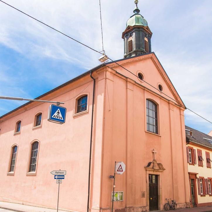 Protestant town church in Rastatt