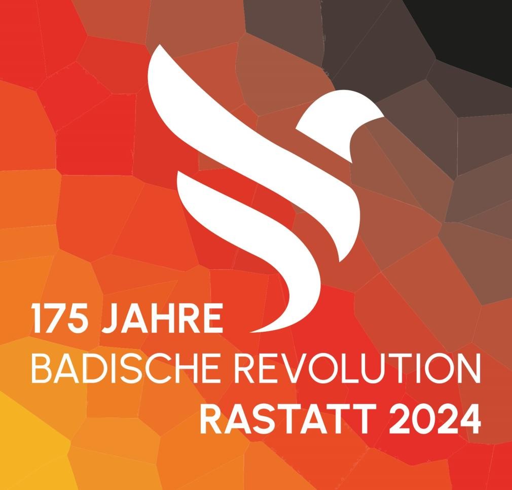 Logo de l'anniversaire des 175 ans de la Révolution badoise