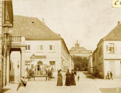 Gasthaus Blume um 1848