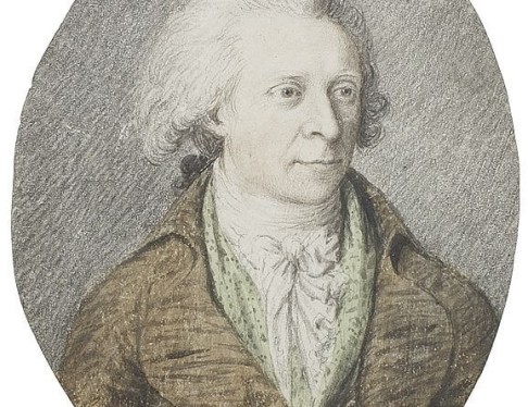 Portrait Zeichnung Christian Ulrich Detlev von Eggers