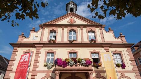 Historic town hall in Rastatt