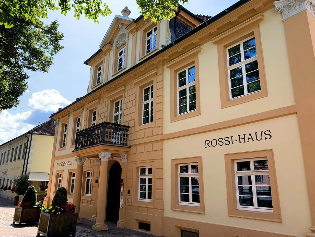Accessible aux personnes handicapées : la maison Rossi à Rastatt