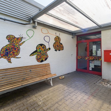 Entrance to St. Laurentius daycare center