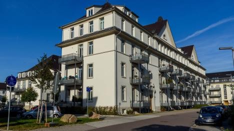 Immeuble d'habitation dans le quartier résidentiel de Joffre