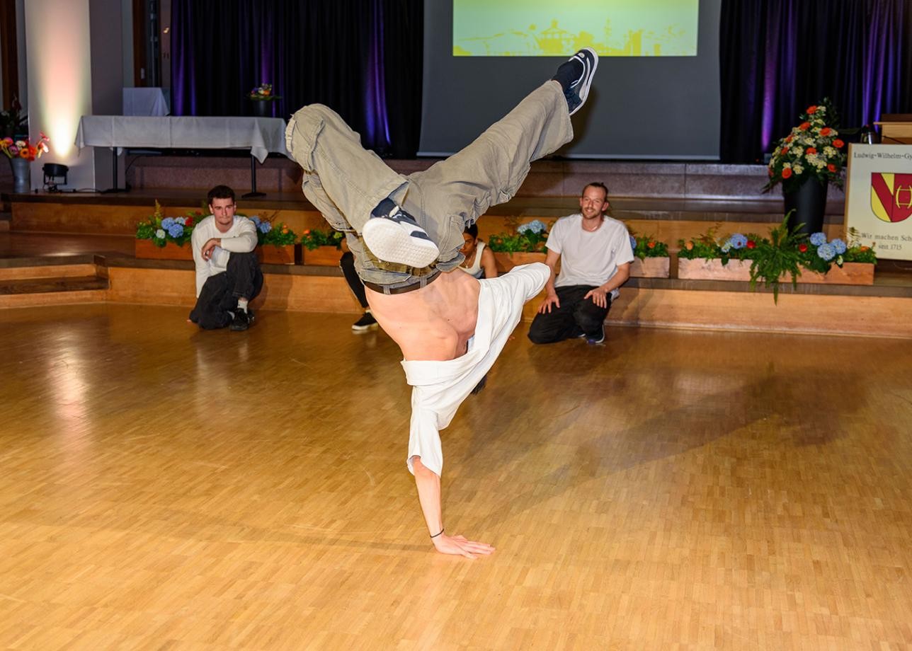 Danseurs lors de la Soirée du sport