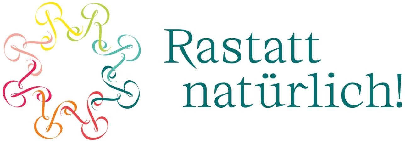 Logo Landesgartenschau Rastatt et le slogan "Rastatt naturellement"