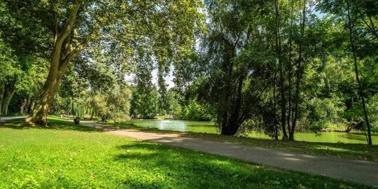 1_Stadtpark Wiese mit See im Hintergrund_Landesgartenschau Rastatt_Foto Joachim Gerstner_2019