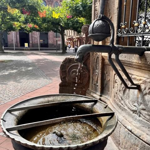 Fontaine de Nepomuk à Rastatt