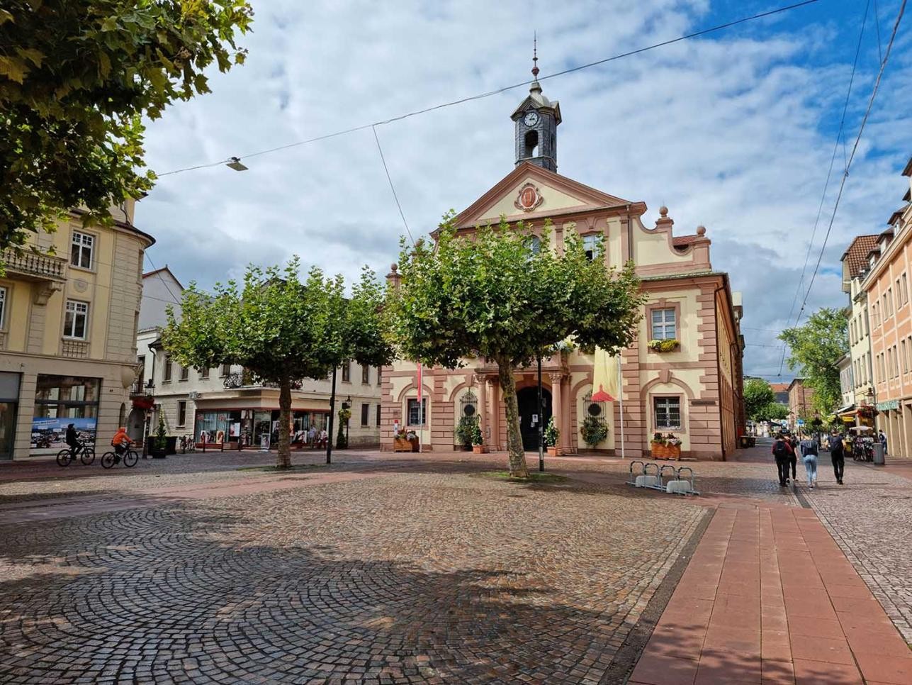 Historic town hall in Rastatt