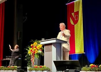 Rede Kandidat Dr. Volker Kek bei der Kandidatenvorstellung in der BadnerHalle