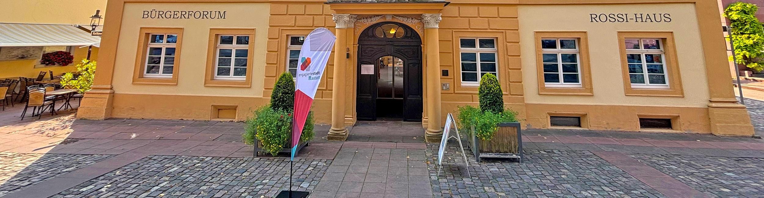 Ehrenamtsbörse der Stadt Rastatt - aktuelle Angebote. Foto: Stadt Rastatt/Isabelle Joyon Rossi-Haus in Rastatt
