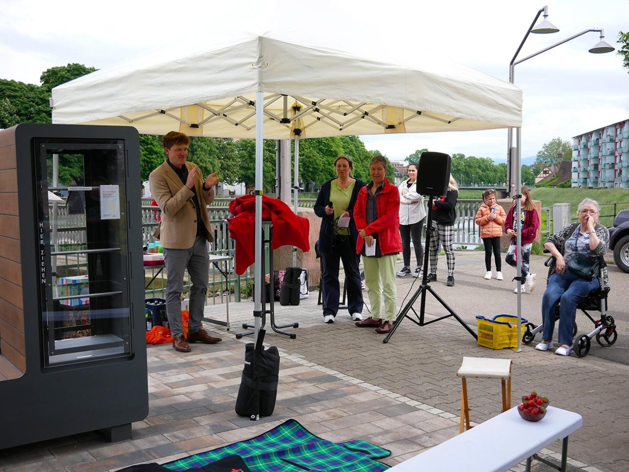 Speech by Mayor Mats Tilebein at the opening of the open bookcase