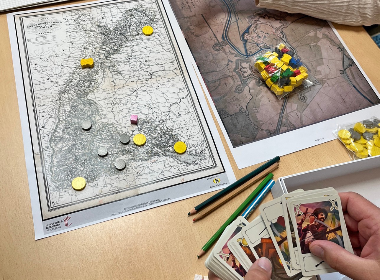 Idee eine für ein Brettspiel. Foto: Stadt Rastatt/Birgitt Stellmach Brettspiel