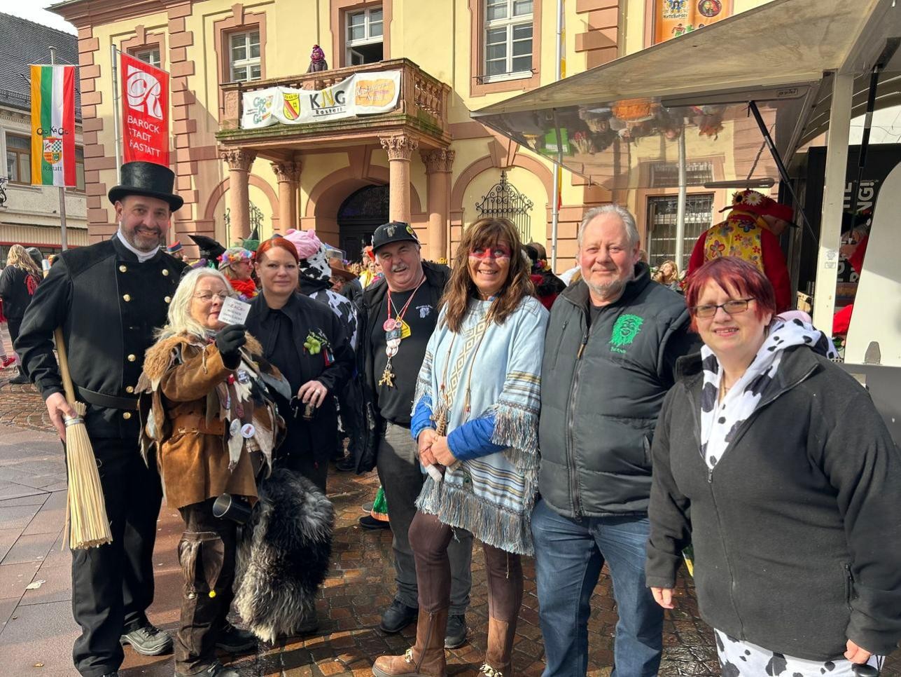 Narren auf dem Marktplatz