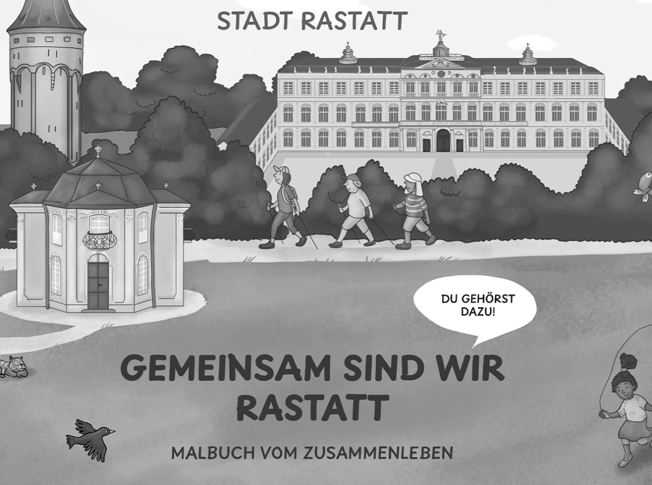 Buchcover vom Ausmalbuch