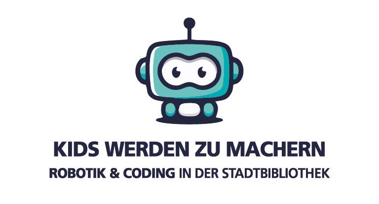 Logo Kids werden zu Machern. Kleiner Roboter.